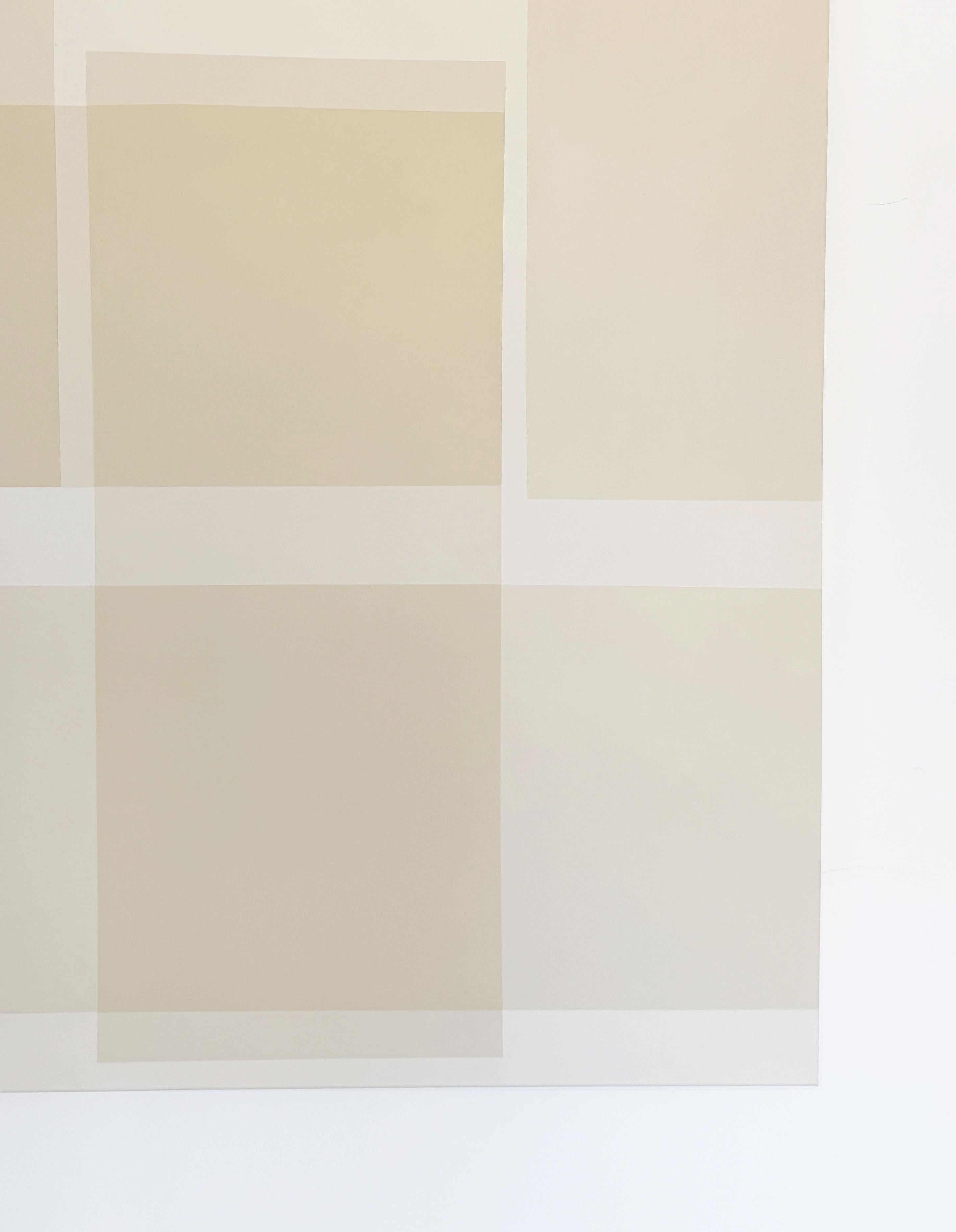 ABSTRACT Geometria Opera d'arte contemporanea dell'artista tedesca Caroline Kreutzer 2024 - Painting Astratto di Carolin Kreutzer