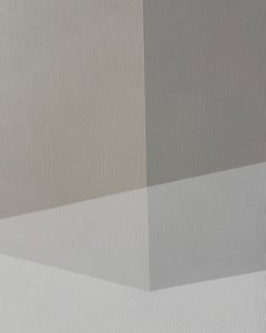 ABSTRACT Geometrie Graue Malerei Erde New Contemporary German Carolin Kreutzer