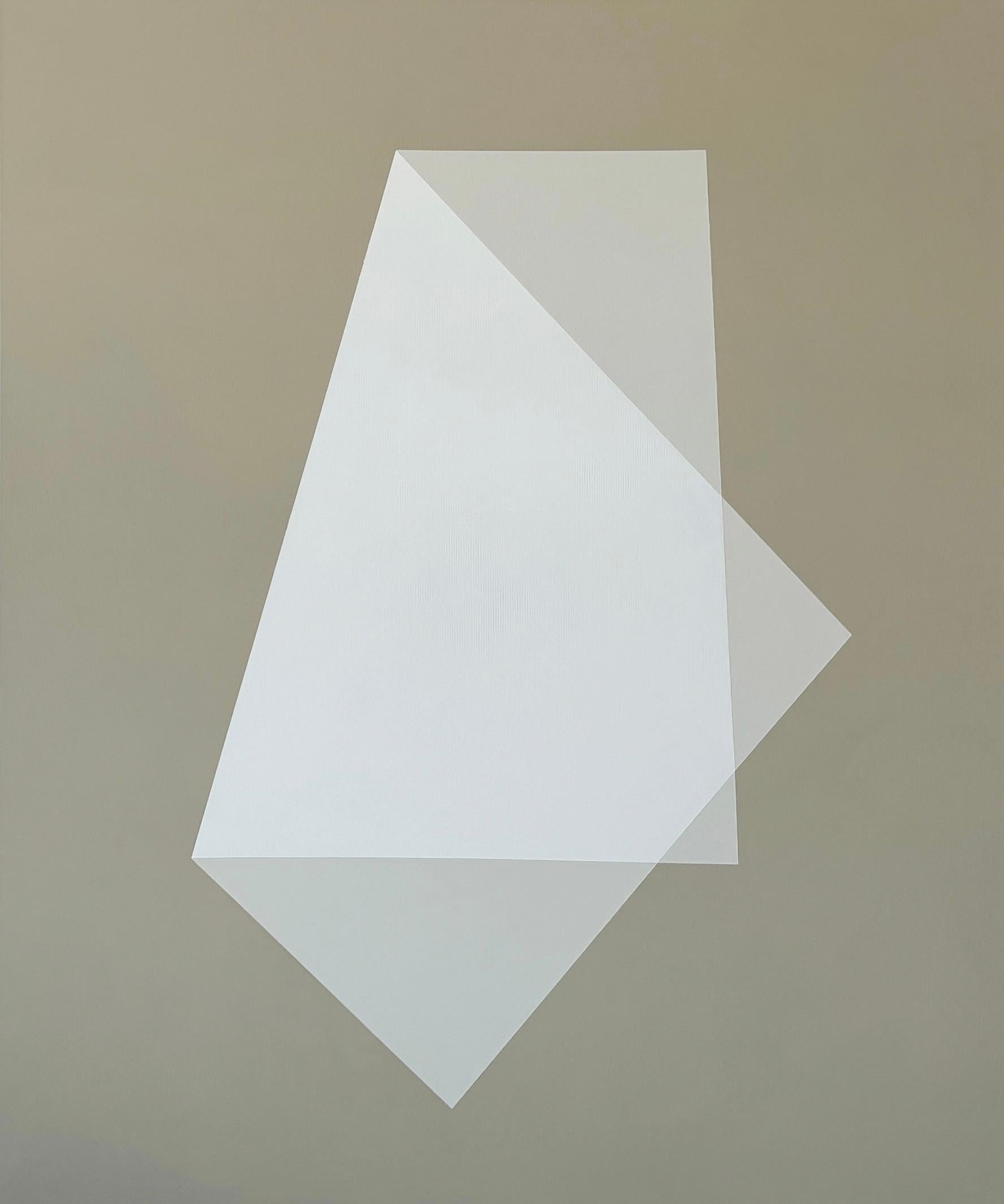Zeitgenössisches abstraktes geometrisches Kunstwerk von Carolin Kreutzer Architektonisch im Angebot 3