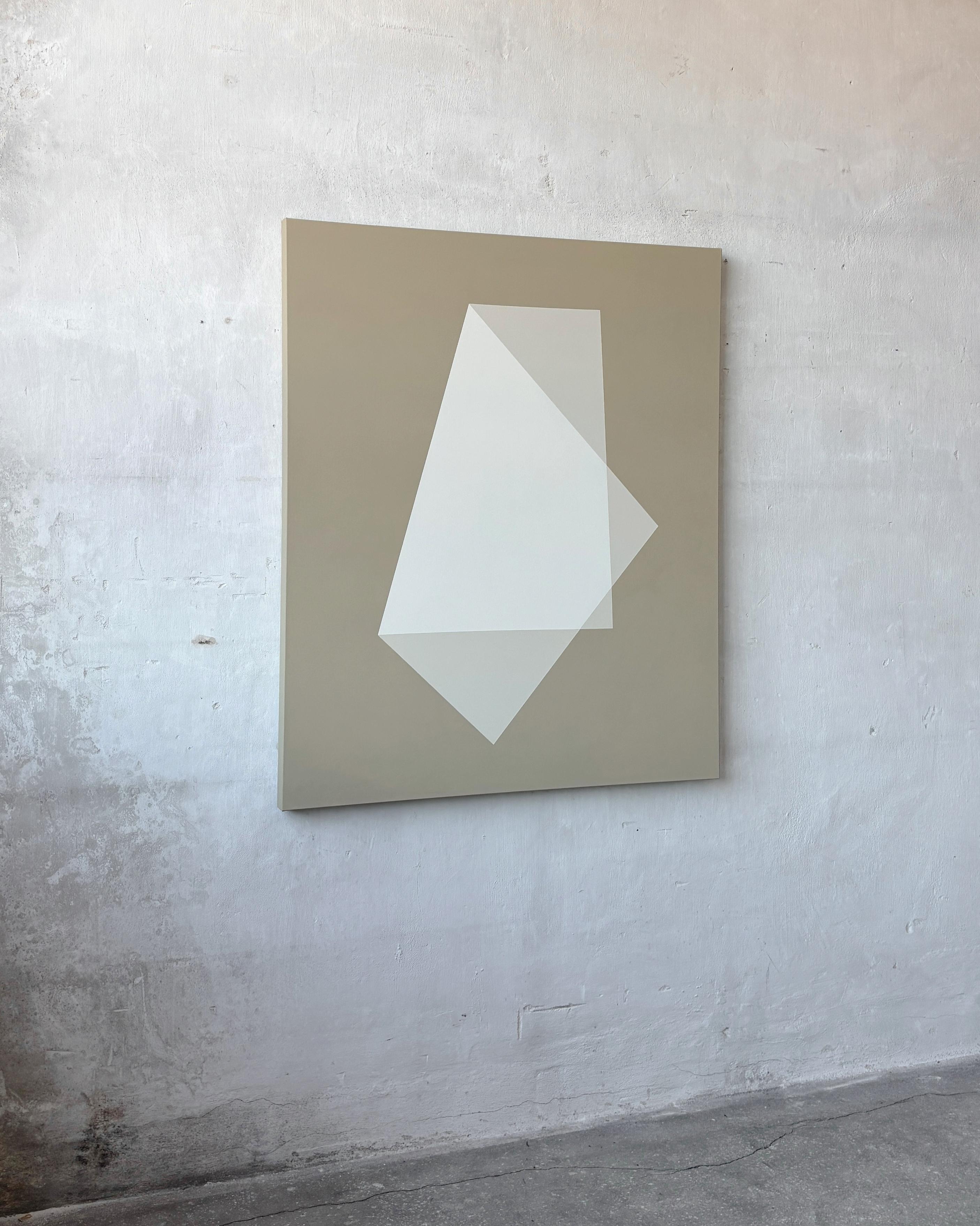 Zeitgenössisches abstraktes geometrisches Kunstwerk von Carolin Kreutzer Architektonisch im Angebot 4