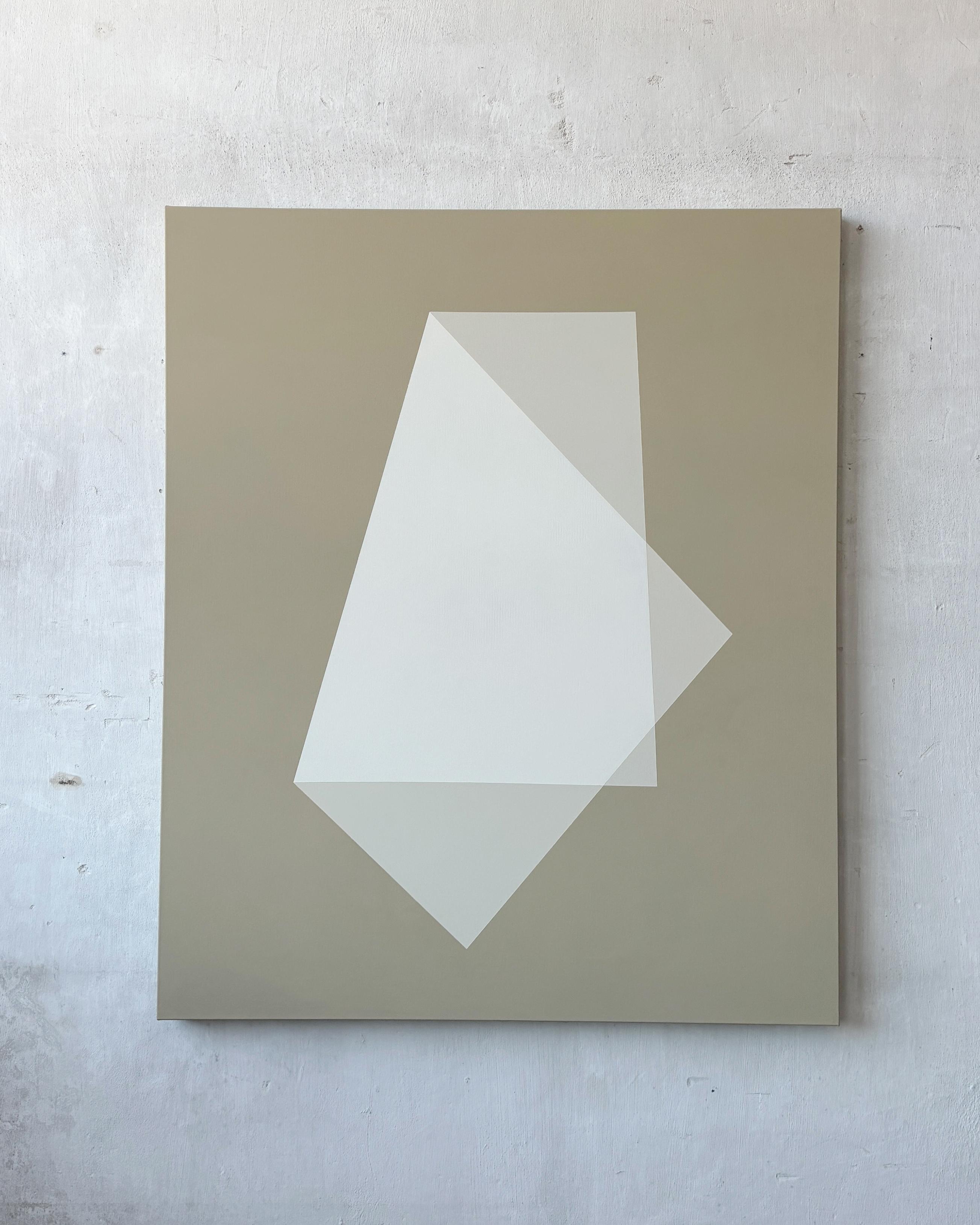 Zeitgenössisches abstraktes geometrisches Kunstwerk von Carolin Kreutzer Architektonisch im Angebot 7