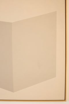 Dittico geometrico minimalista Soft Contemporary Abstract Caroline Kreutzer New