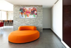 Colorful morning (Abstract painting)