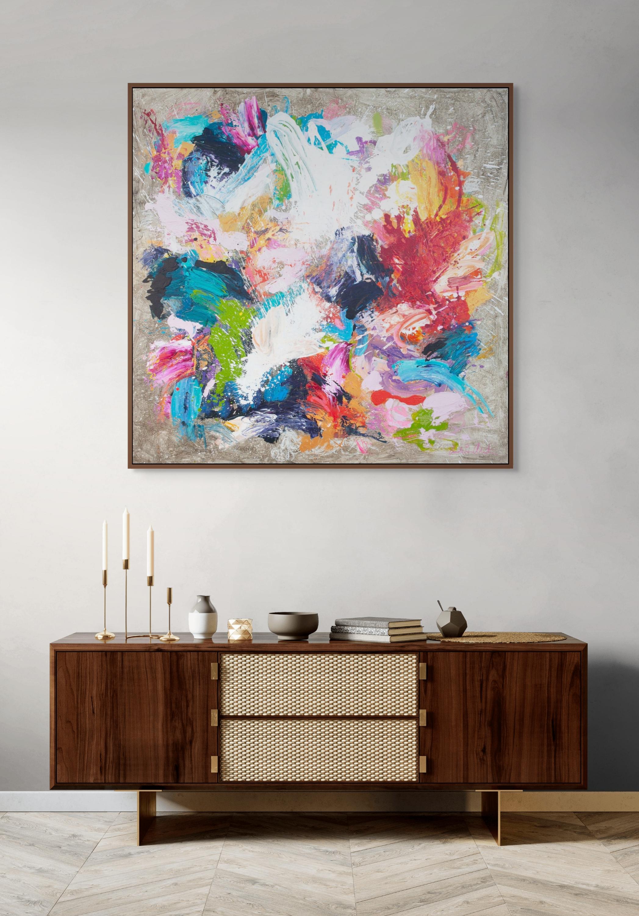 Lumiere (Abstract Painting) For Sale 2