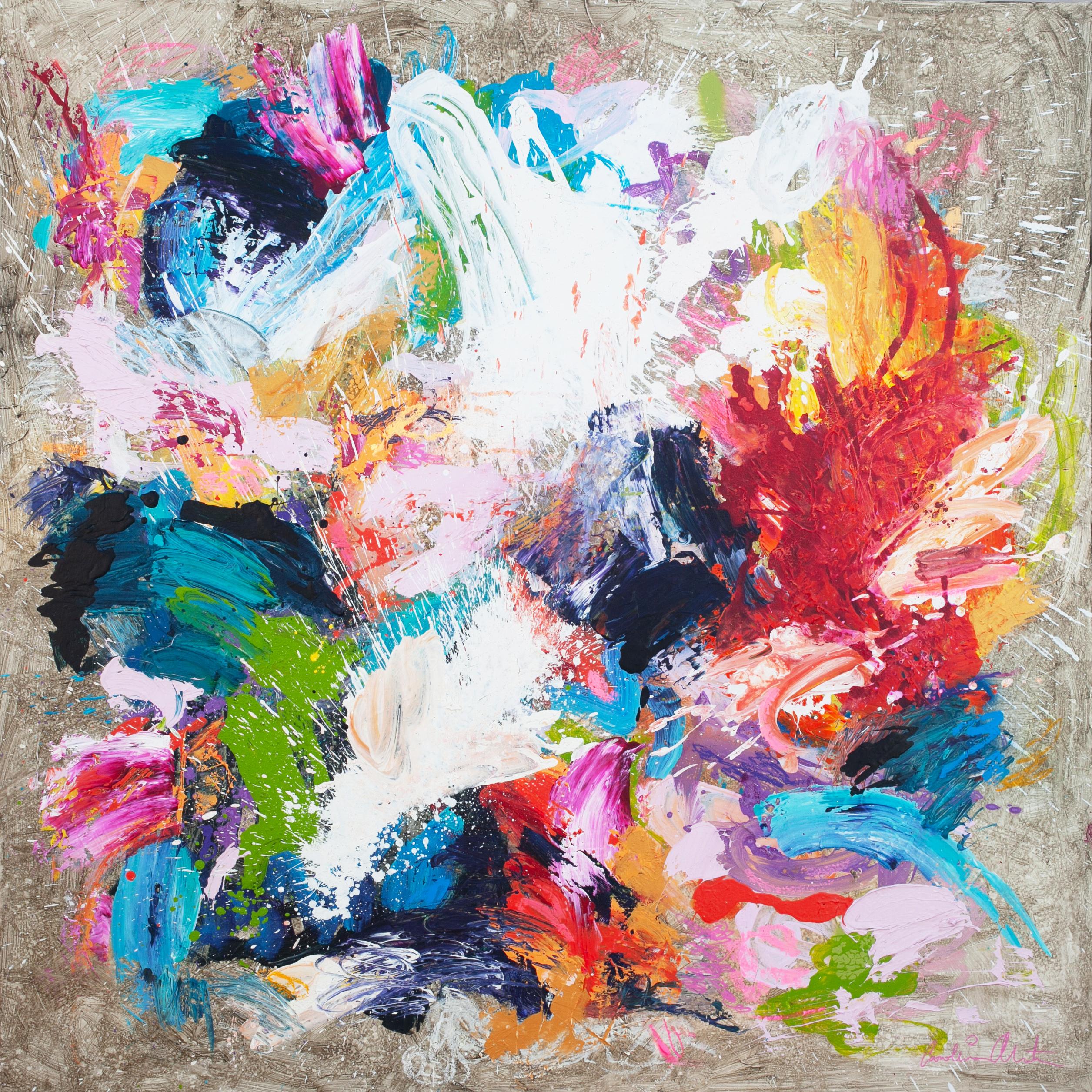 Lumiere (Abstract Painting) For Sale 3