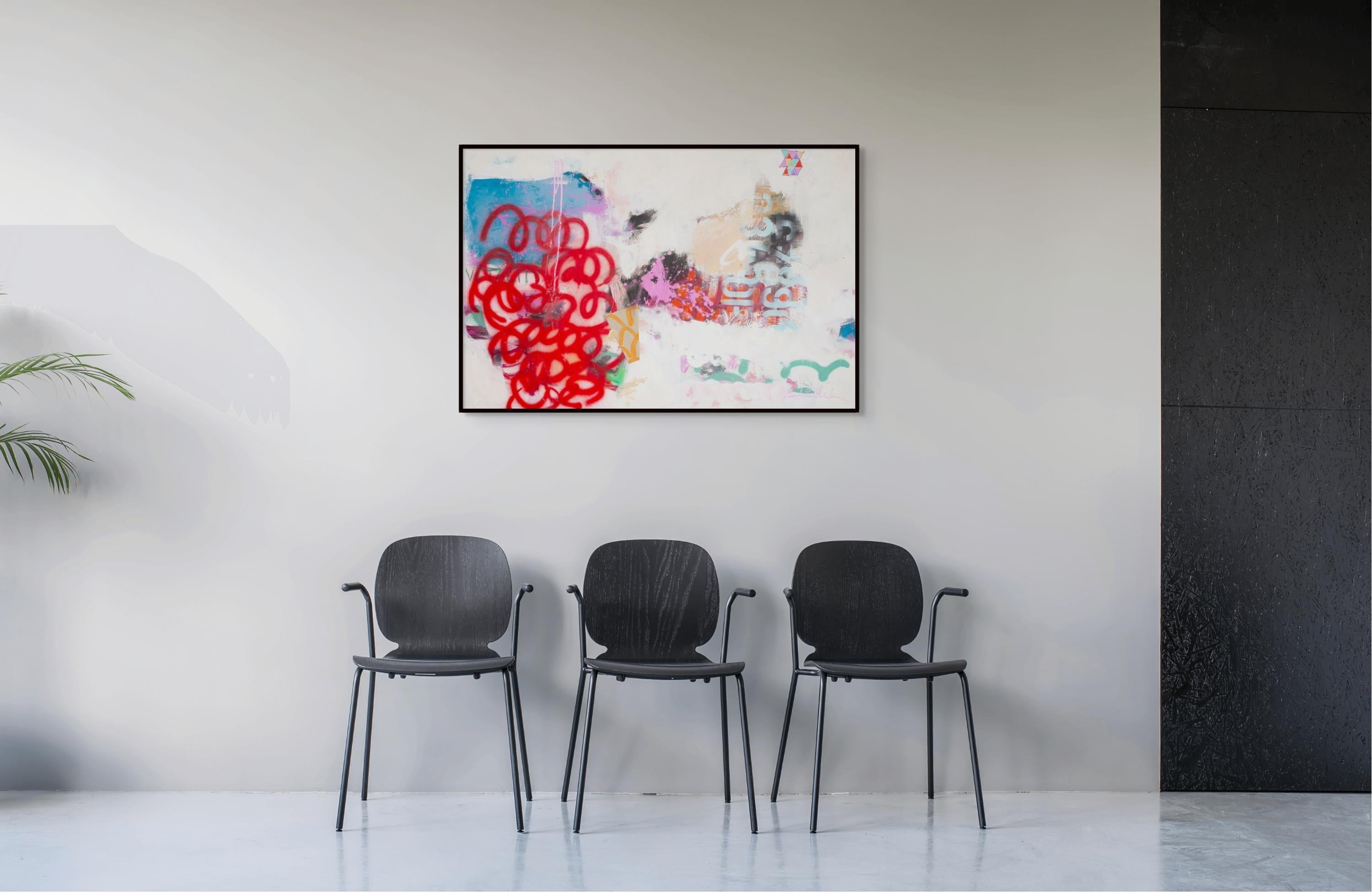 Vitality (Abstract Painting) For Sale 1