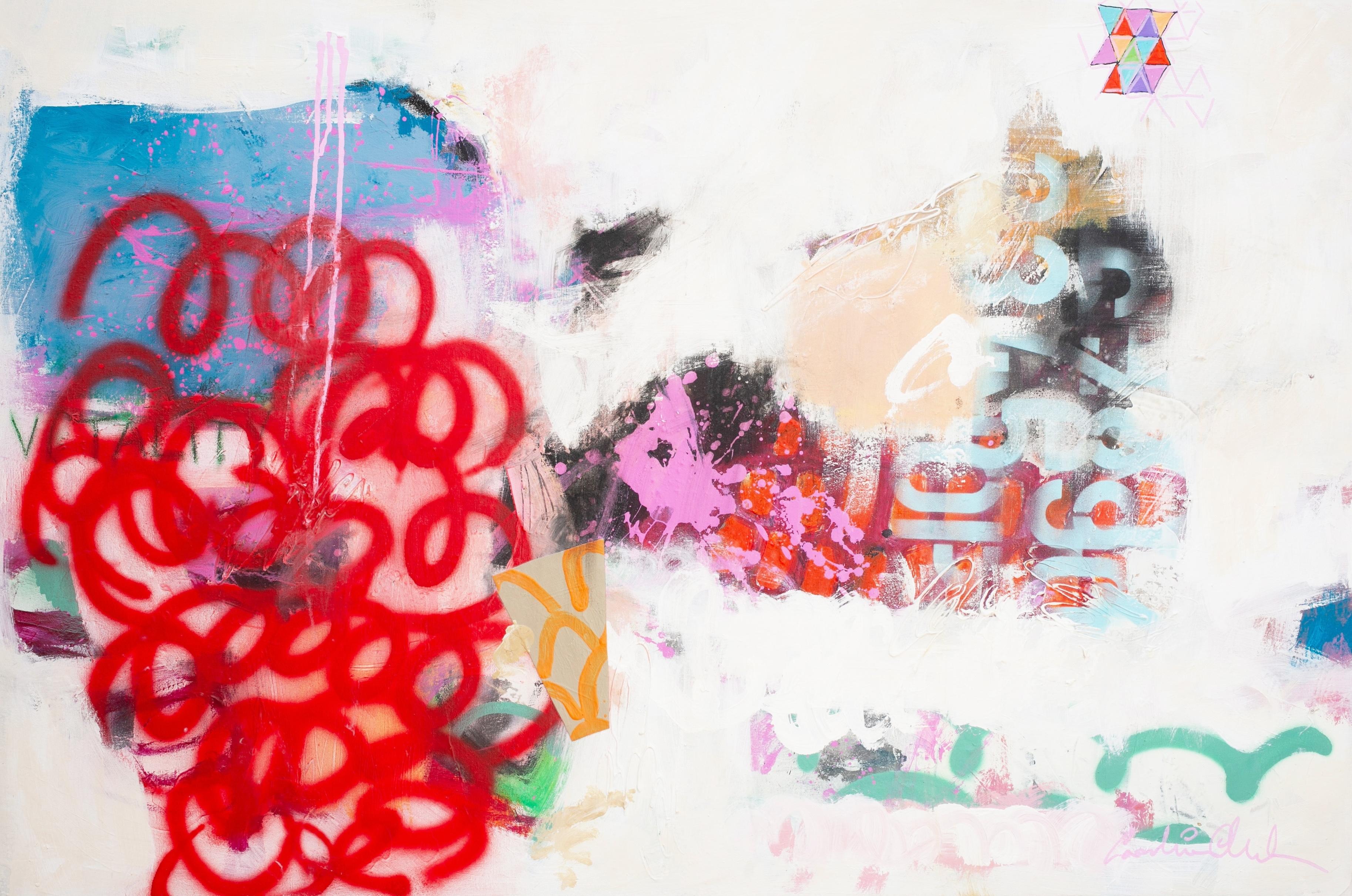Vitality (Abstract Painting) For Sale 3