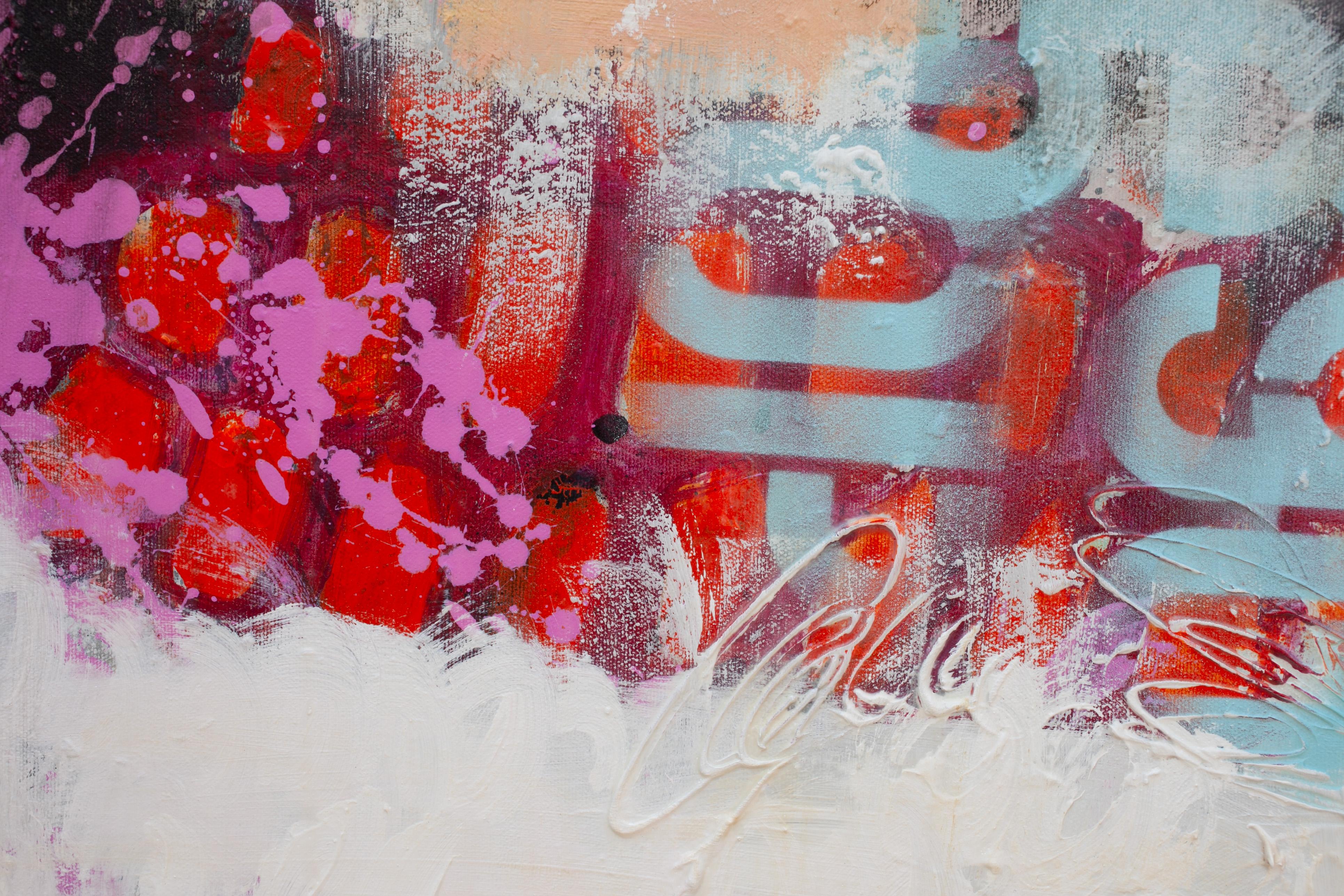 Vitality (Abstract Painting) For Sale 5