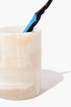 Carolina Pinselhalter, Creme Onyx Stone