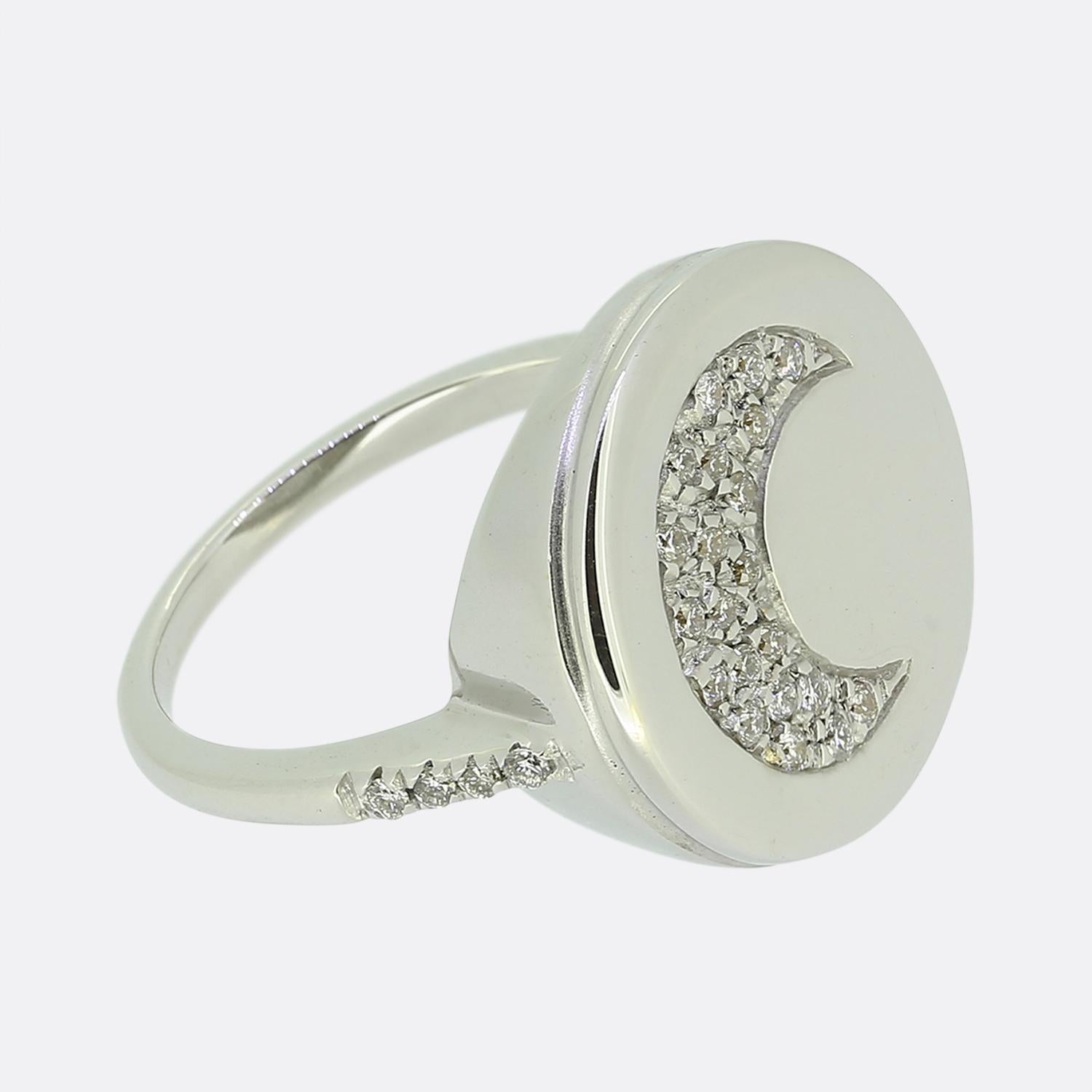 Carolina Bucci Diamant-Mondring (Brillantschliff) im Angebot
