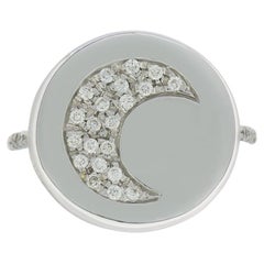 Carolina Bucci Diamond Moon Ring