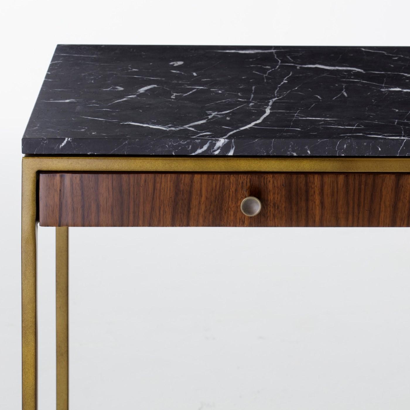 Carolina Console Table with Black Marquina Marble Top In New Condition For Sale In Paris, FR