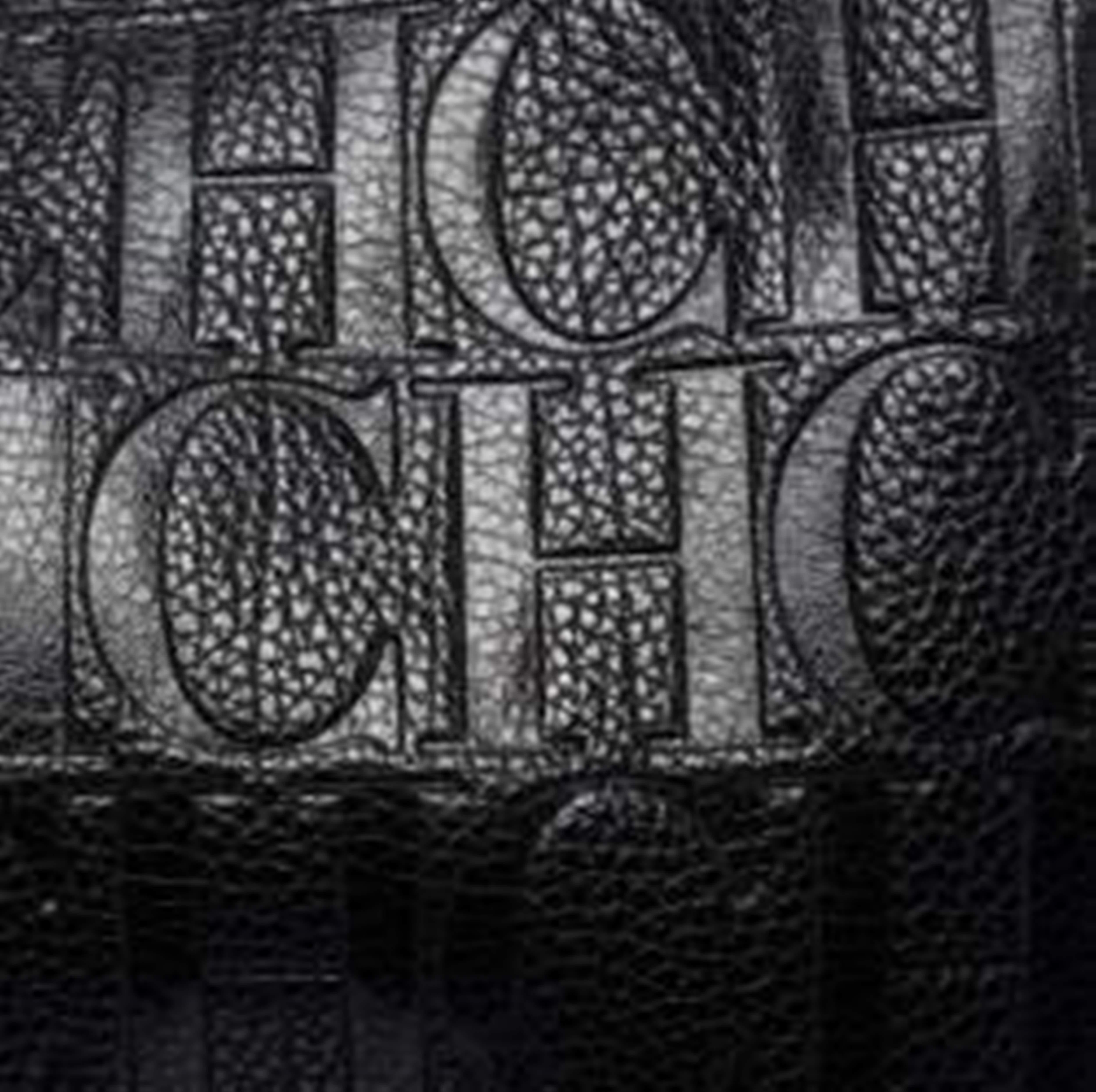 Carolina Herrera Black Leather Tempo Collection Adagio Tote 3