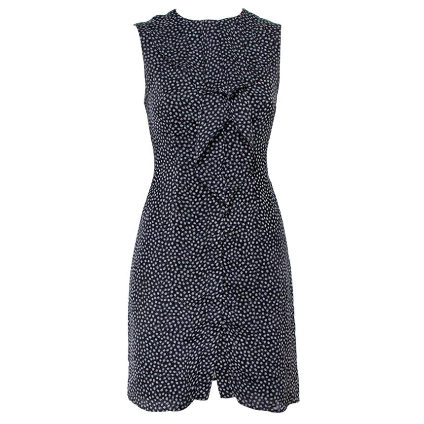 Carolina Herrera Coffee and White Brocade