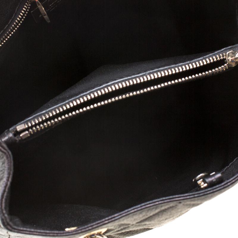 Carolina Herrera Black Quilted Leather Shopper Tote 3