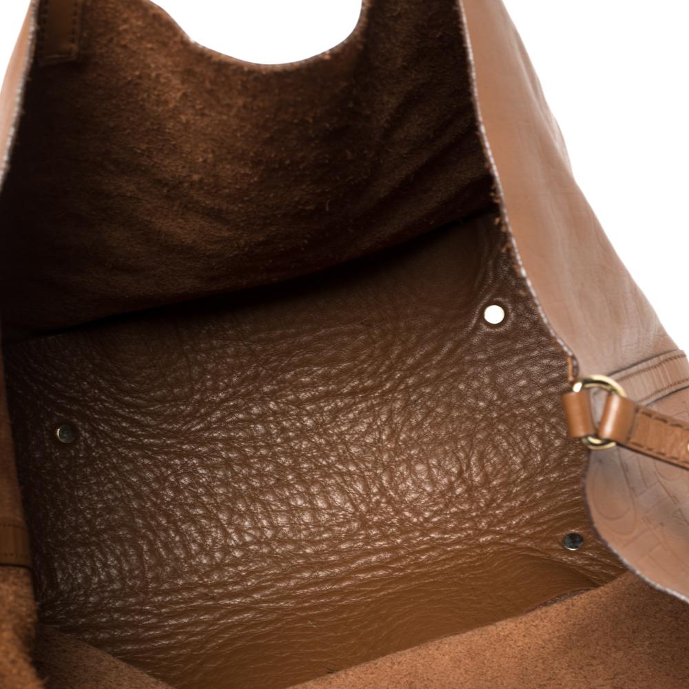 Carolina Herrera - Tote Matrioska in pelle Monogram marrone 4