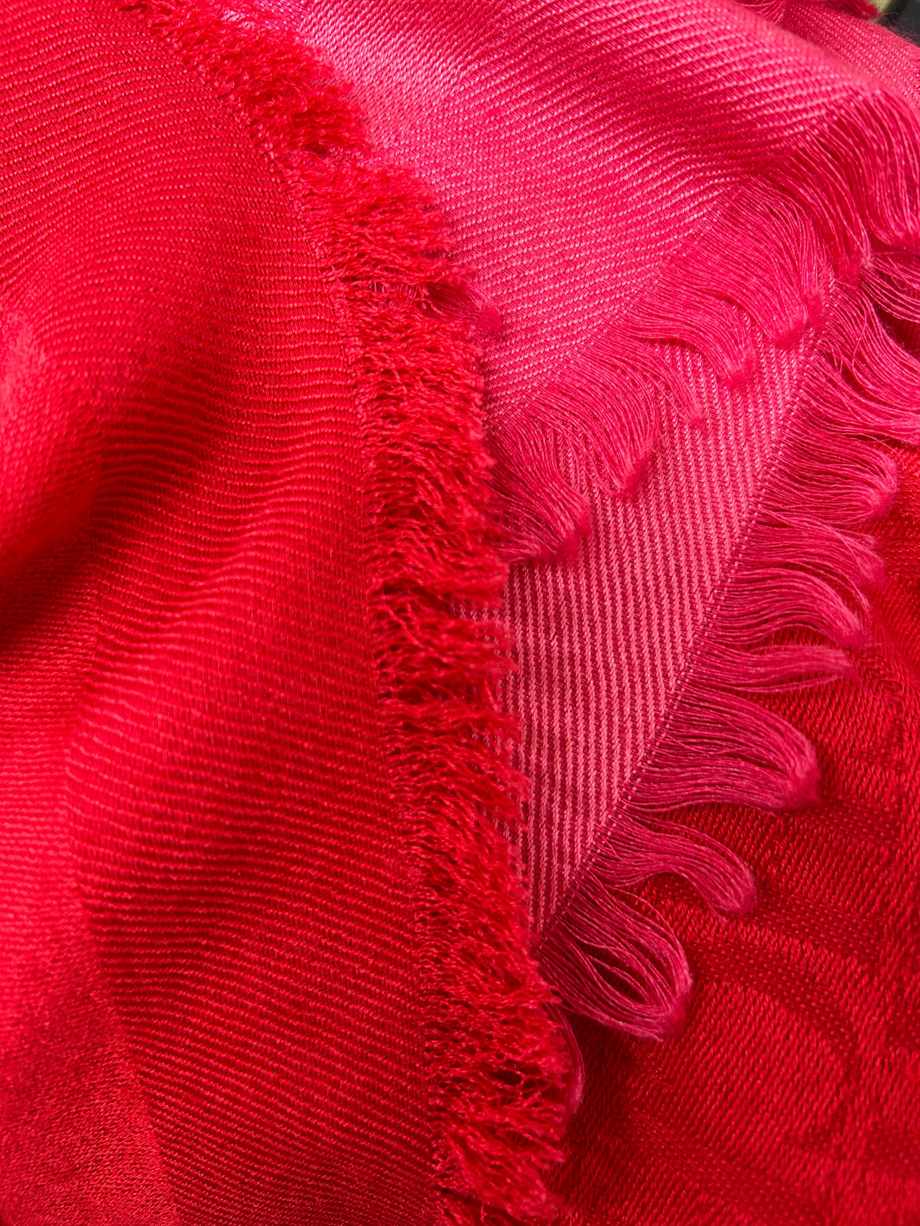 Carolina Herrera CH Initials 140 shawl For Sale 6