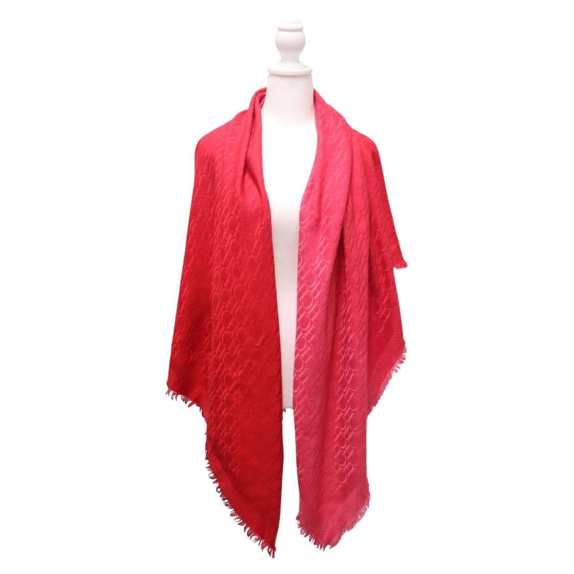 Carolina Herrera CH Initials 140 shawl For Sale