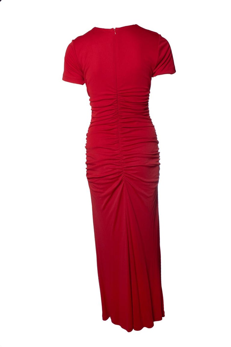 carolina herrera red long dress Carolina Herrera