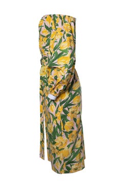 Carolina Herrera, floral belted midi dress