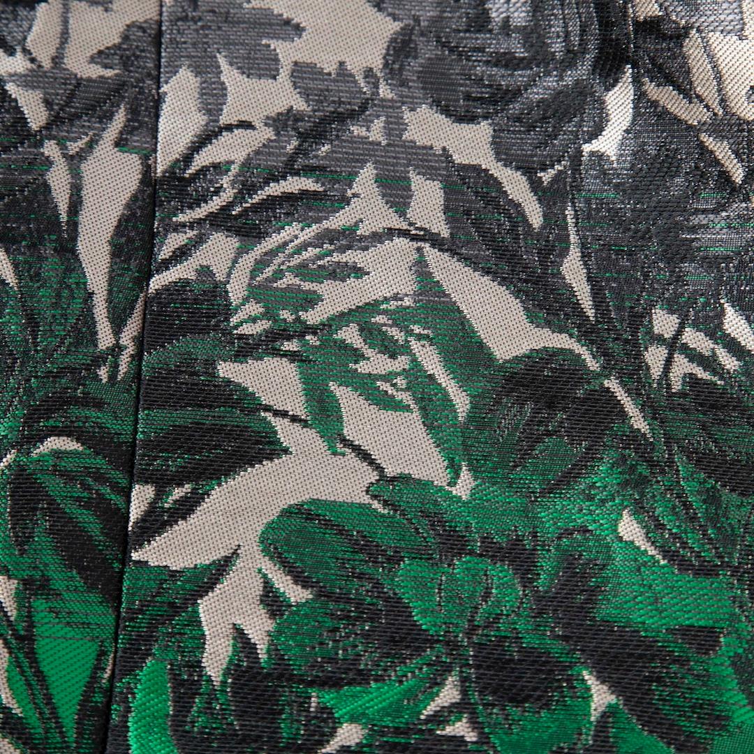 Carolina Herrera Floral Bodycon Knee Length Dress Size S In Good Condition For Sale In London, GB