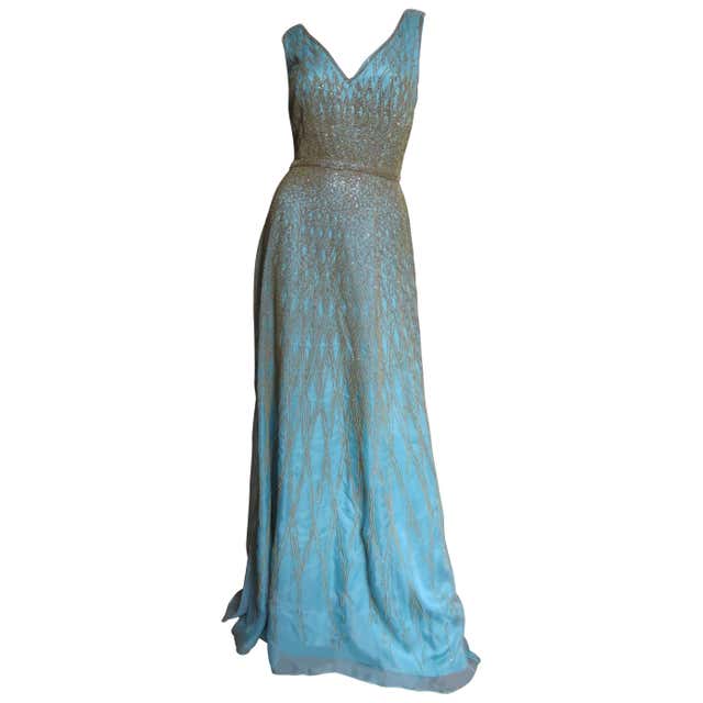 Lilli Ann New 1940s Asymmetric Neckline Silk Dress For Sale at 1stDibs