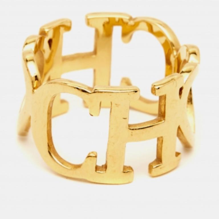 Bague en or Carolina Herrera Taille 53 Pour femmes en vente