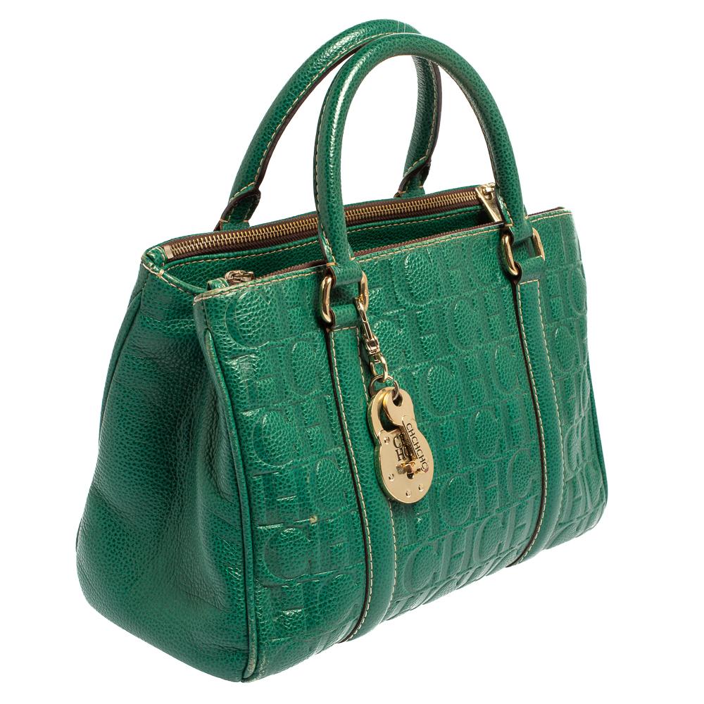 carolina herrera green bag