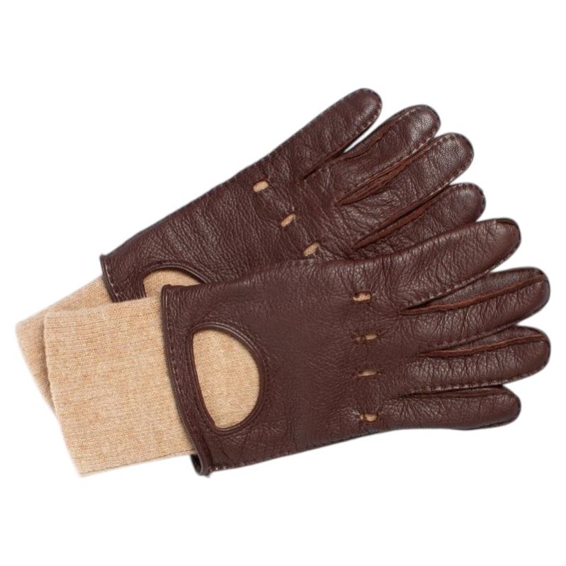 Carolina Herrera, leather gloves For Sale