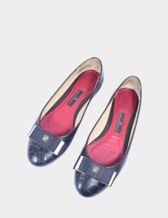 Carolina Herrera Logo Ballet Flat Size EU 37