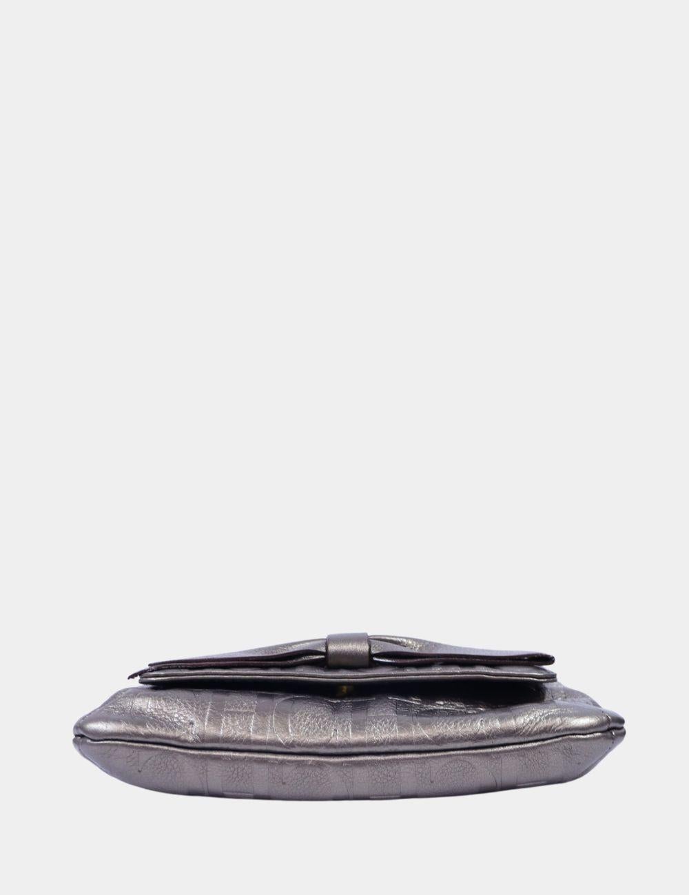 Carolina Herrera Metallic Shoulder Bag In Excellent Condition In Amman, JO