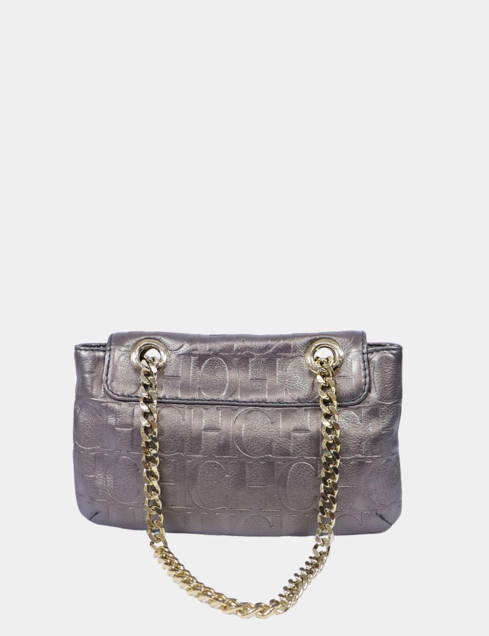 Women's Carolina Herrera Metallic Shoulder Bag