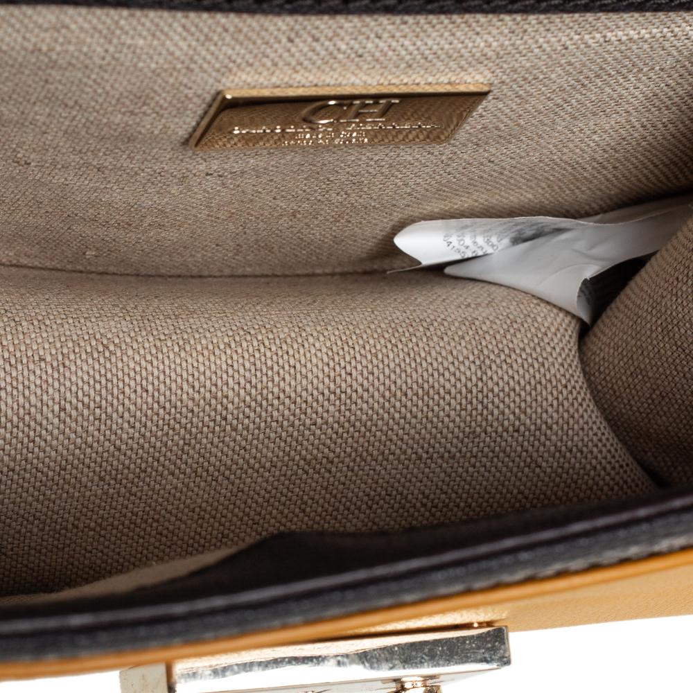 Carolina Herrera Multicolor Coated Canvas and Leather Carry on Bandoulière Bag 1