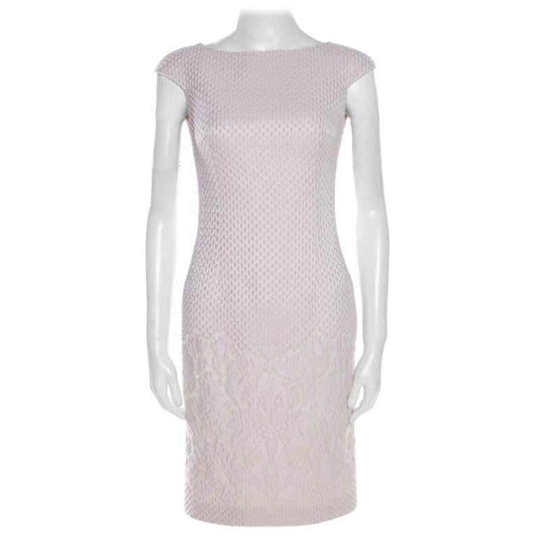 pale pink sheath dress
