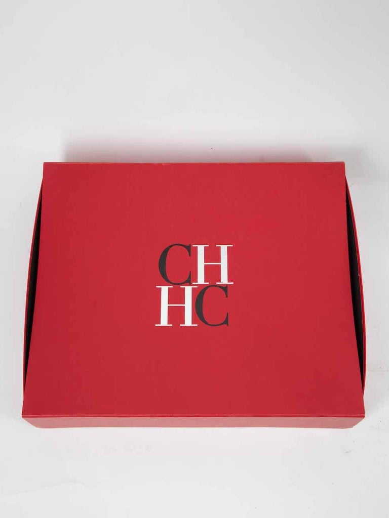 Carolina Herrera Red Maxi Long Sleeve Dress Size XXS at 1stDibs