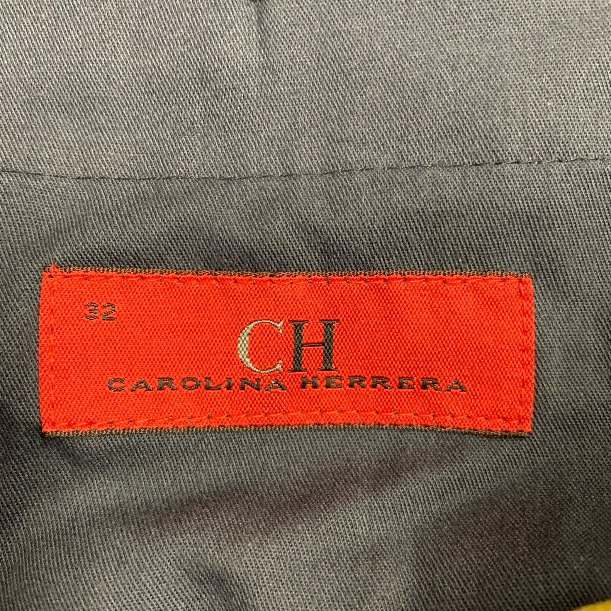 Uomo CAROLINA HERRERA Taglia 32 Greene & Greene, con linguette laterali, Pantaloni da Abito in vendita