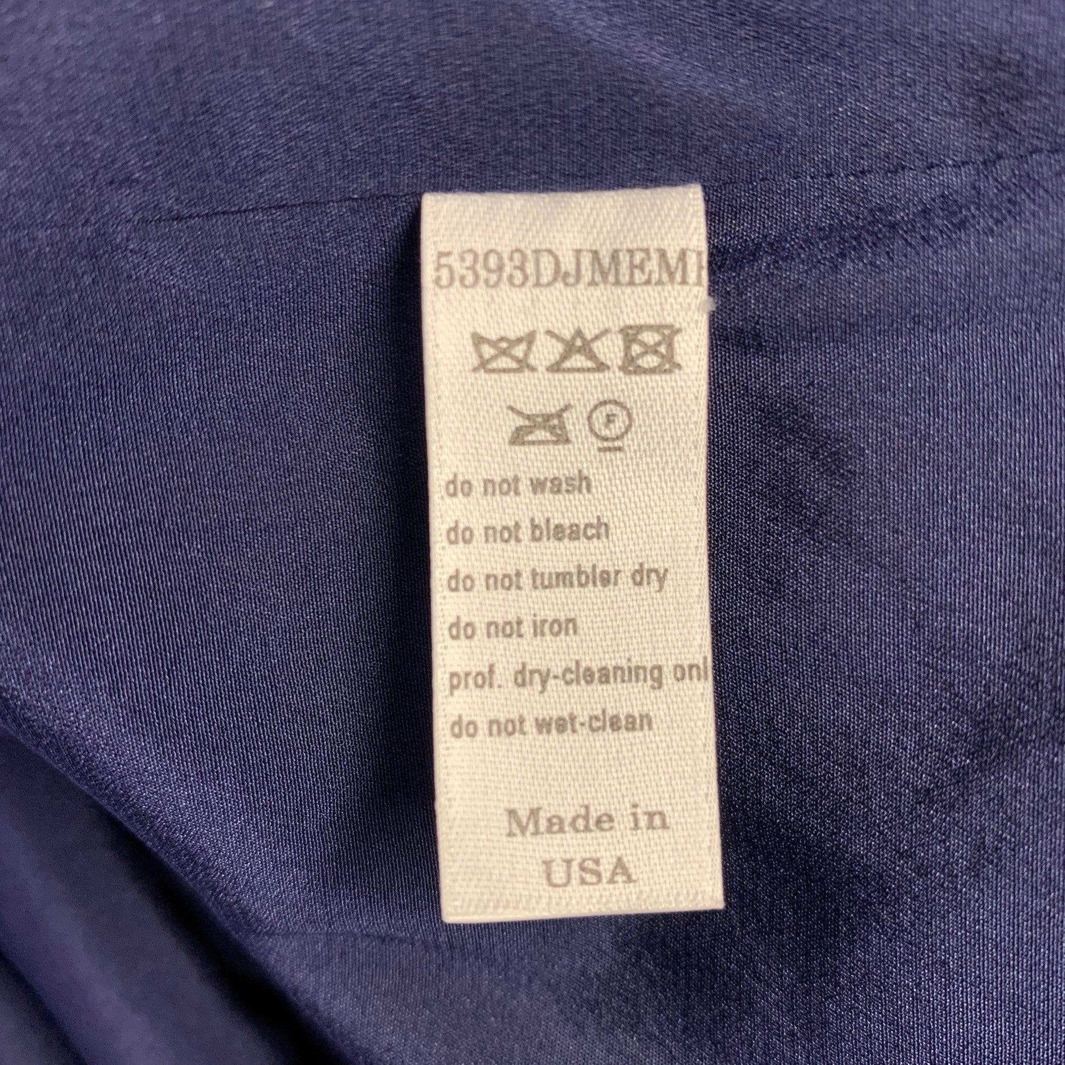 CAROLINA HERRERA Size 6 Blue Multi Color Wool Beaded Back Zip Dress For Sale 3