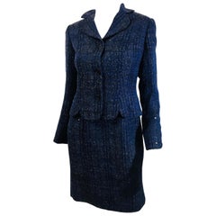 Carolina Herrera Wool 2 PC Dress Suit