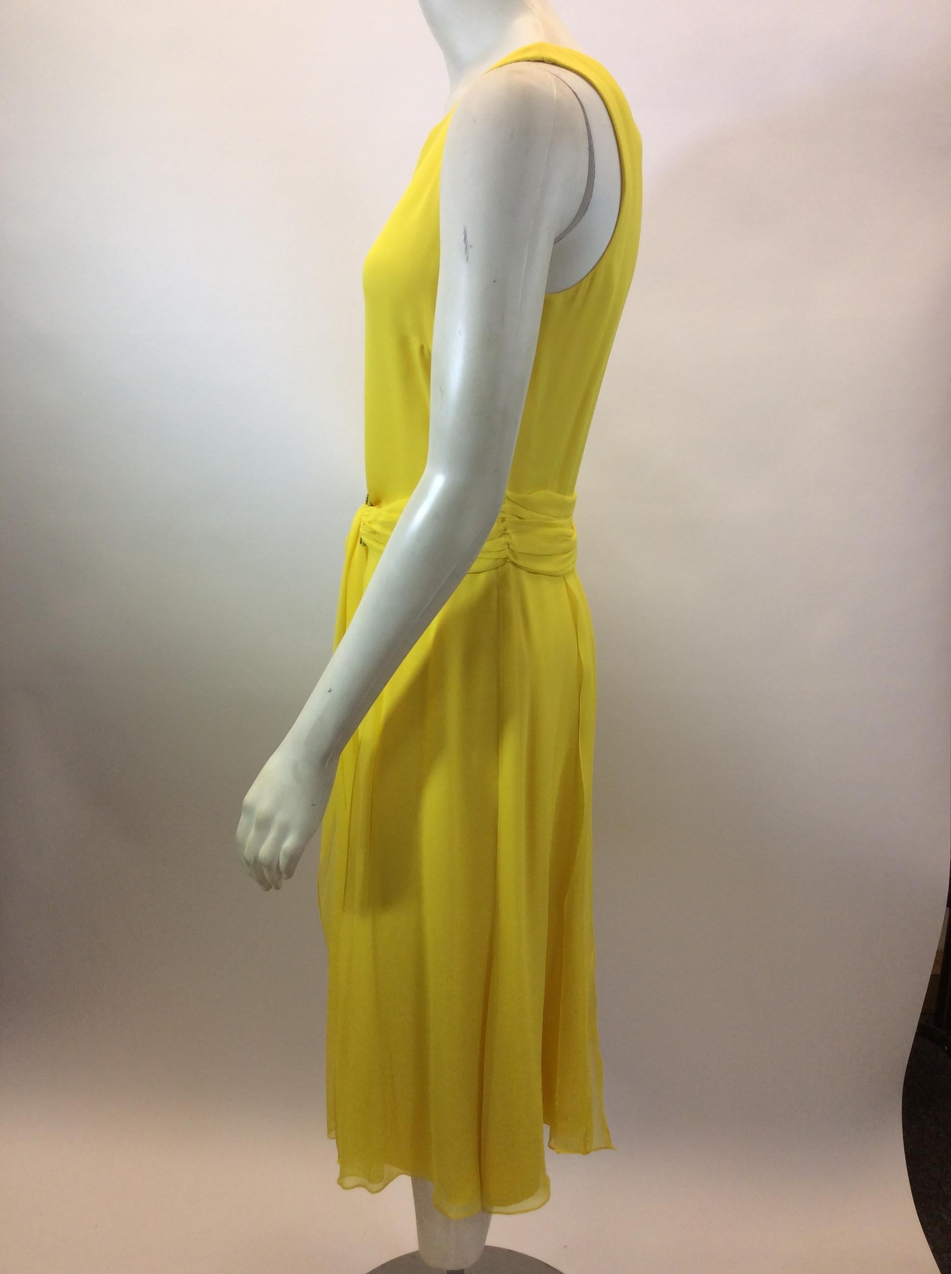 Carolina Herrera Yellow Silk Dress
$499
Made in the US
100% Silk
Size 8
Length 42