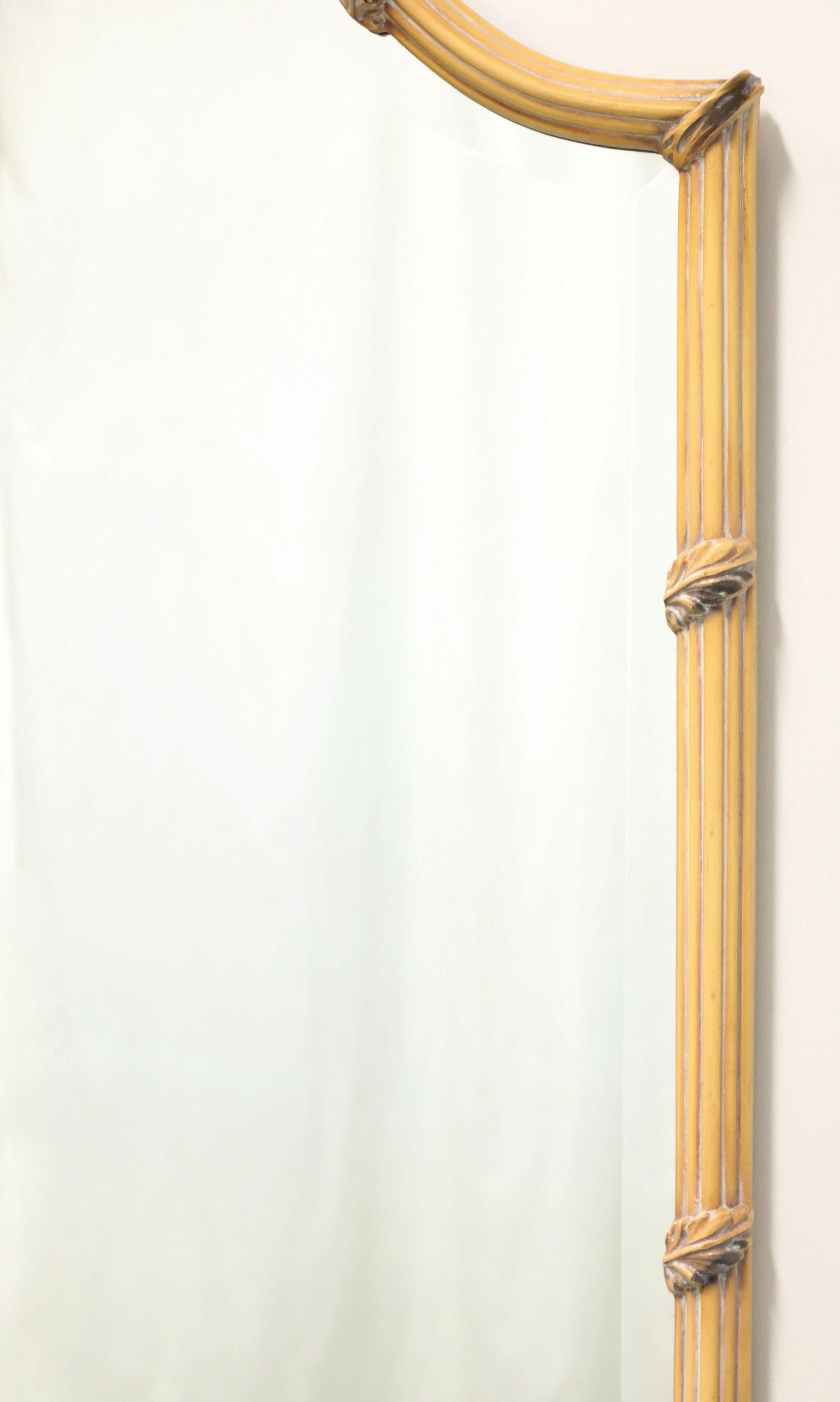 French Provincial CAROLINA MIRROR Faux Bamboo French Country Beveled Wall Mirror