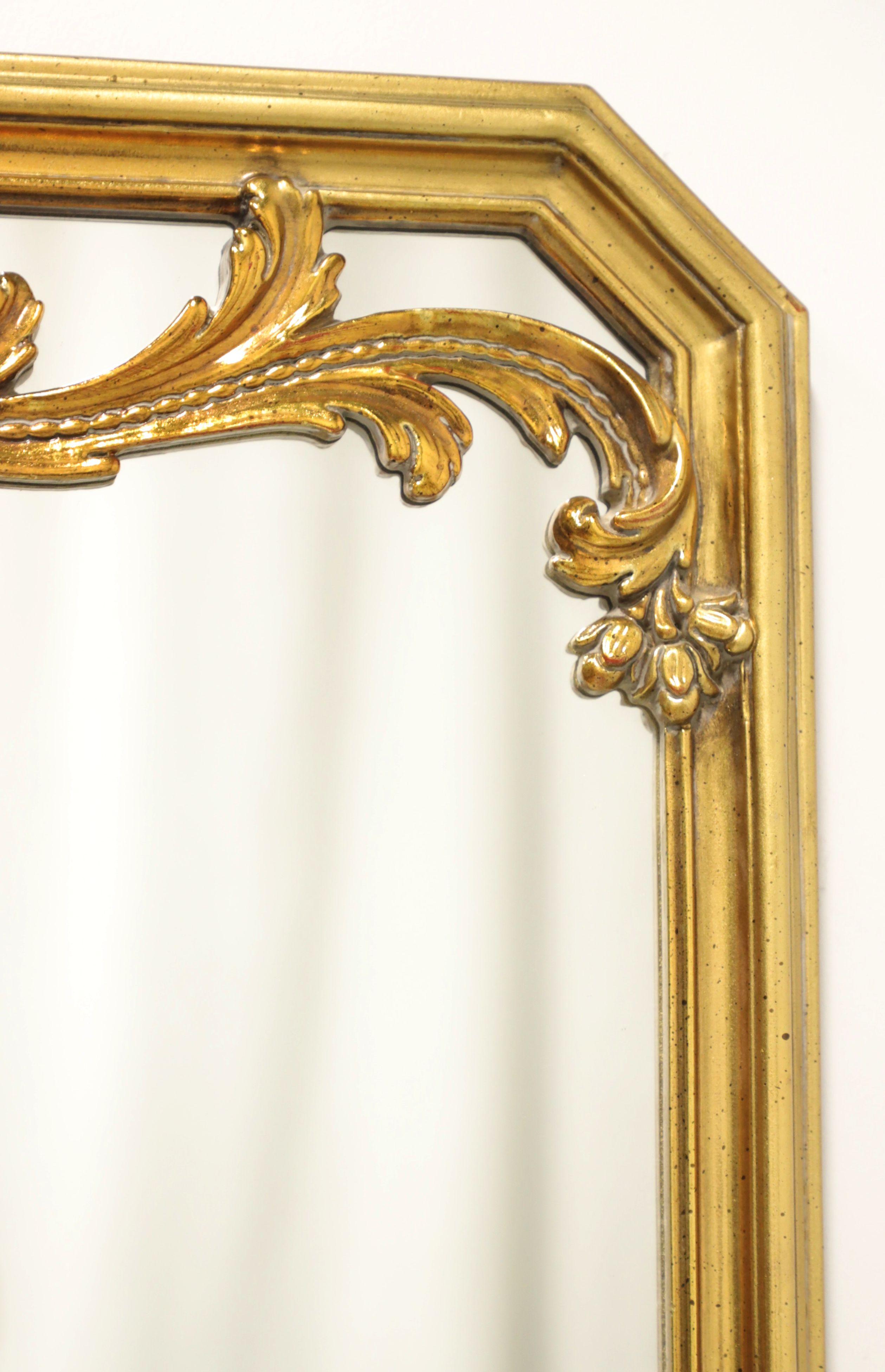 Other CAROLINA MIRROR Traditional Style Gold Acanthus Leaves Wall Mirror