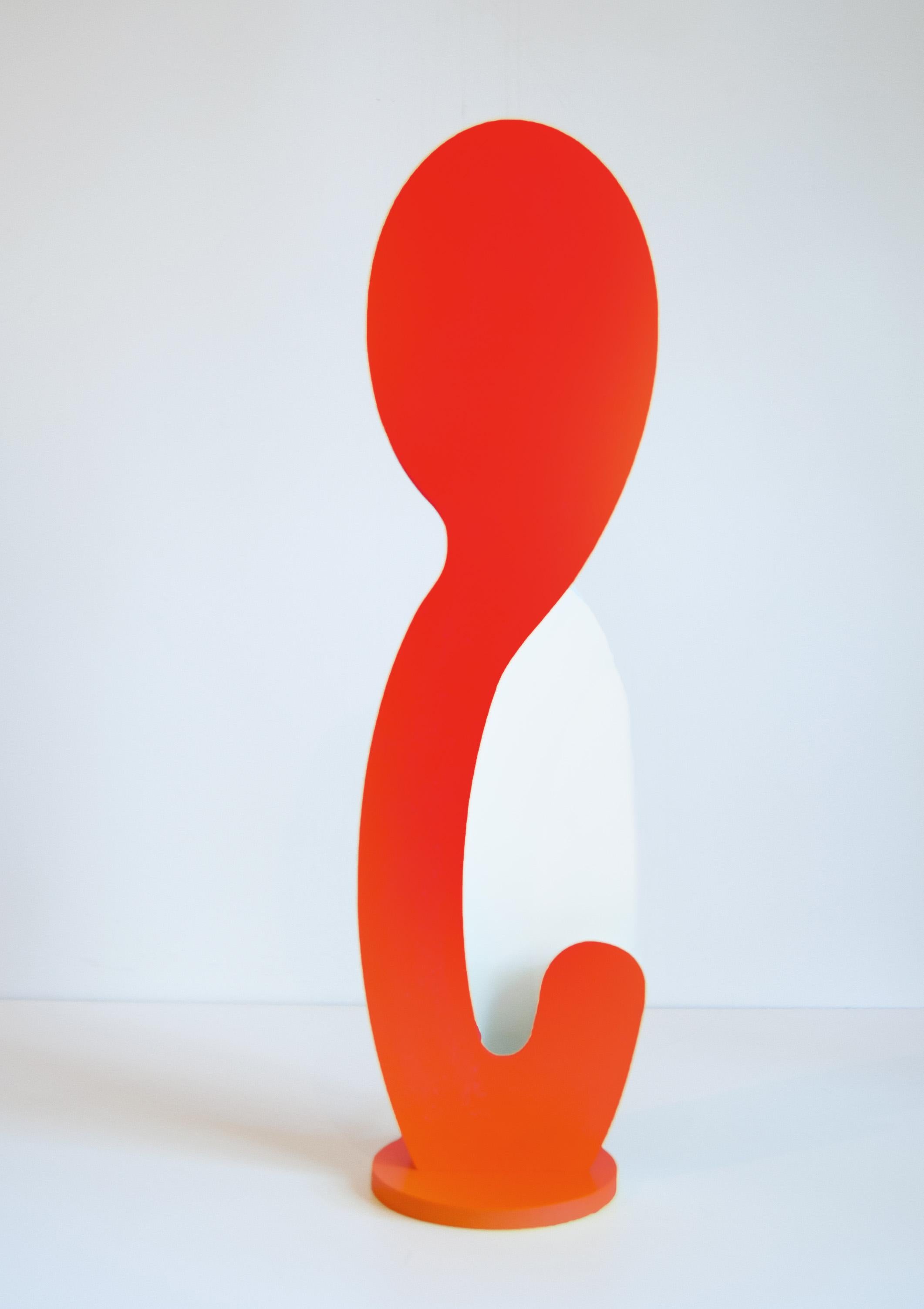 Carolina Table Lamp Hand Made Minimalist Italian Design by Tommaso Cristofaro For Sale 4