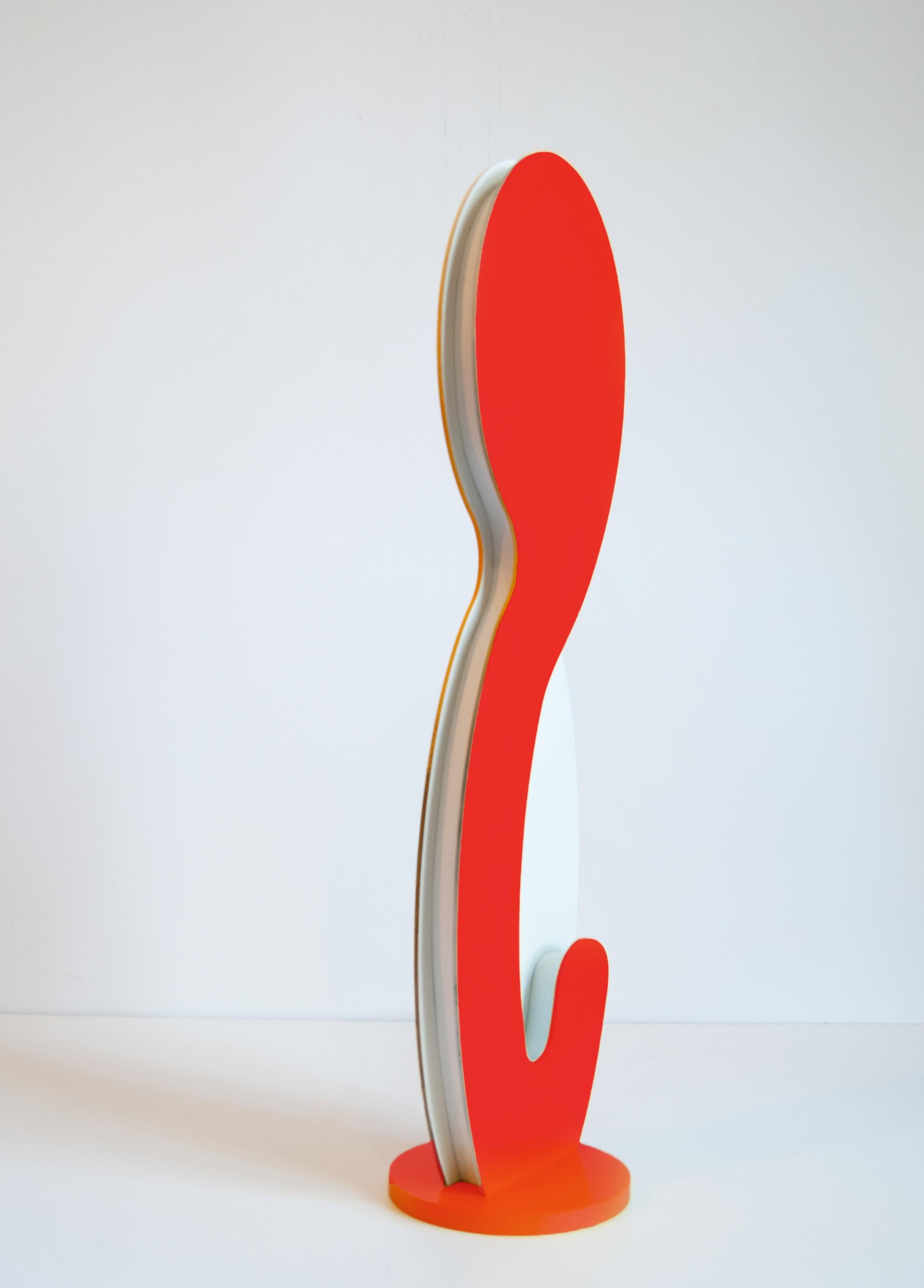 Carolina Table Lamp Hand Made Minimalist Italian Design by Tommaso Cristofaro For Sale 6