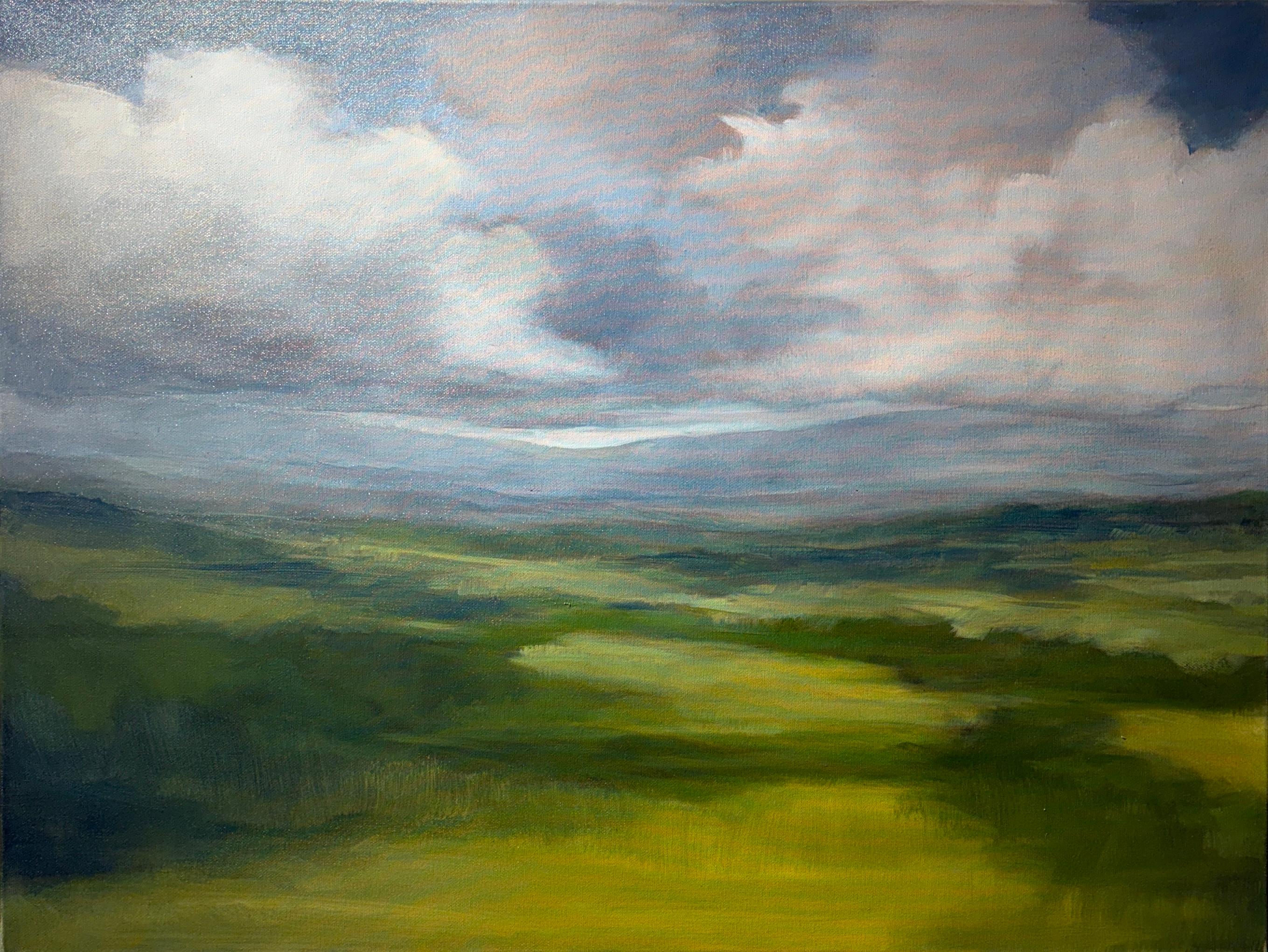 Entfernter Bergrücken