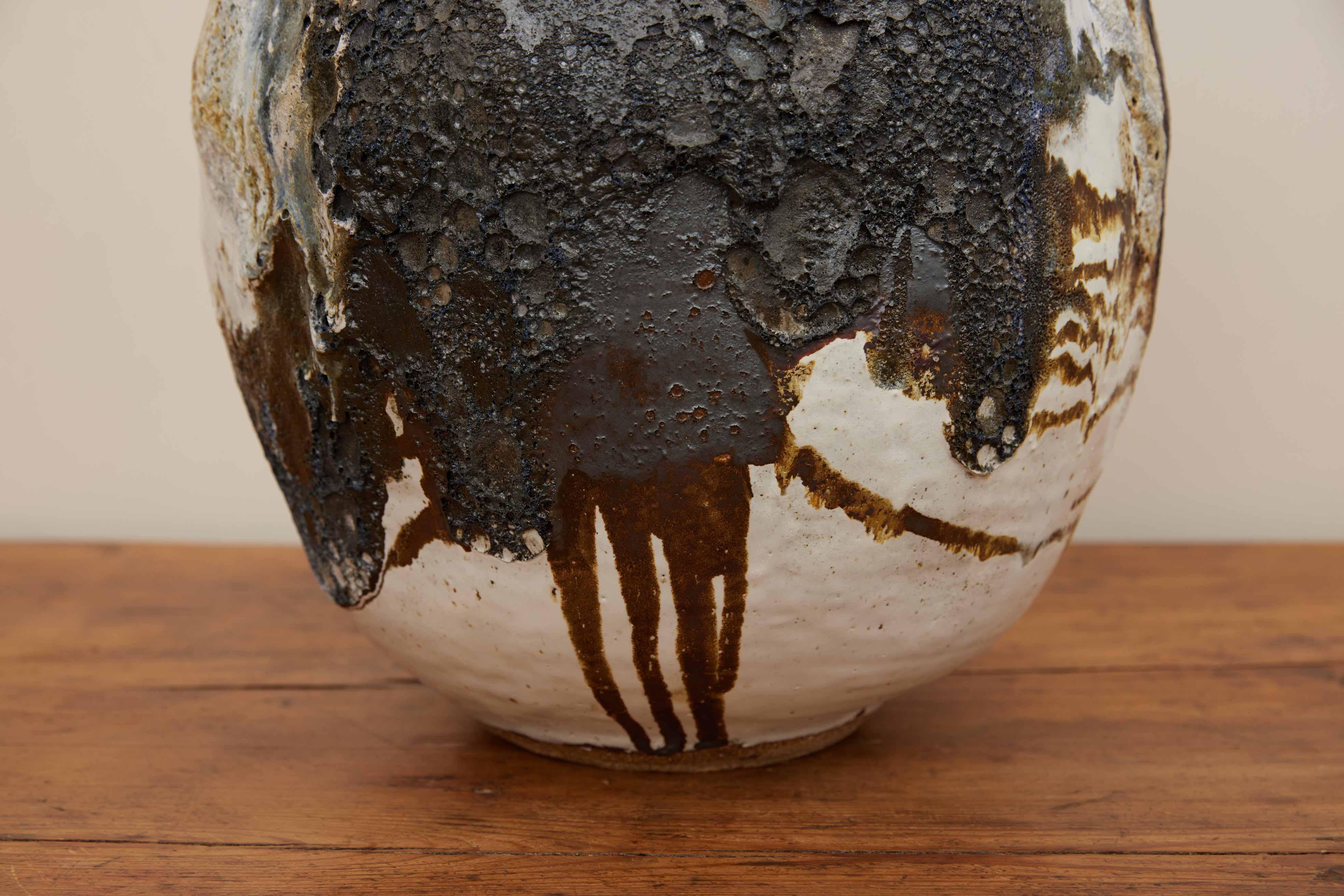 Caroline Blackburn Lava Vase, Signed 2019 For Sale 5