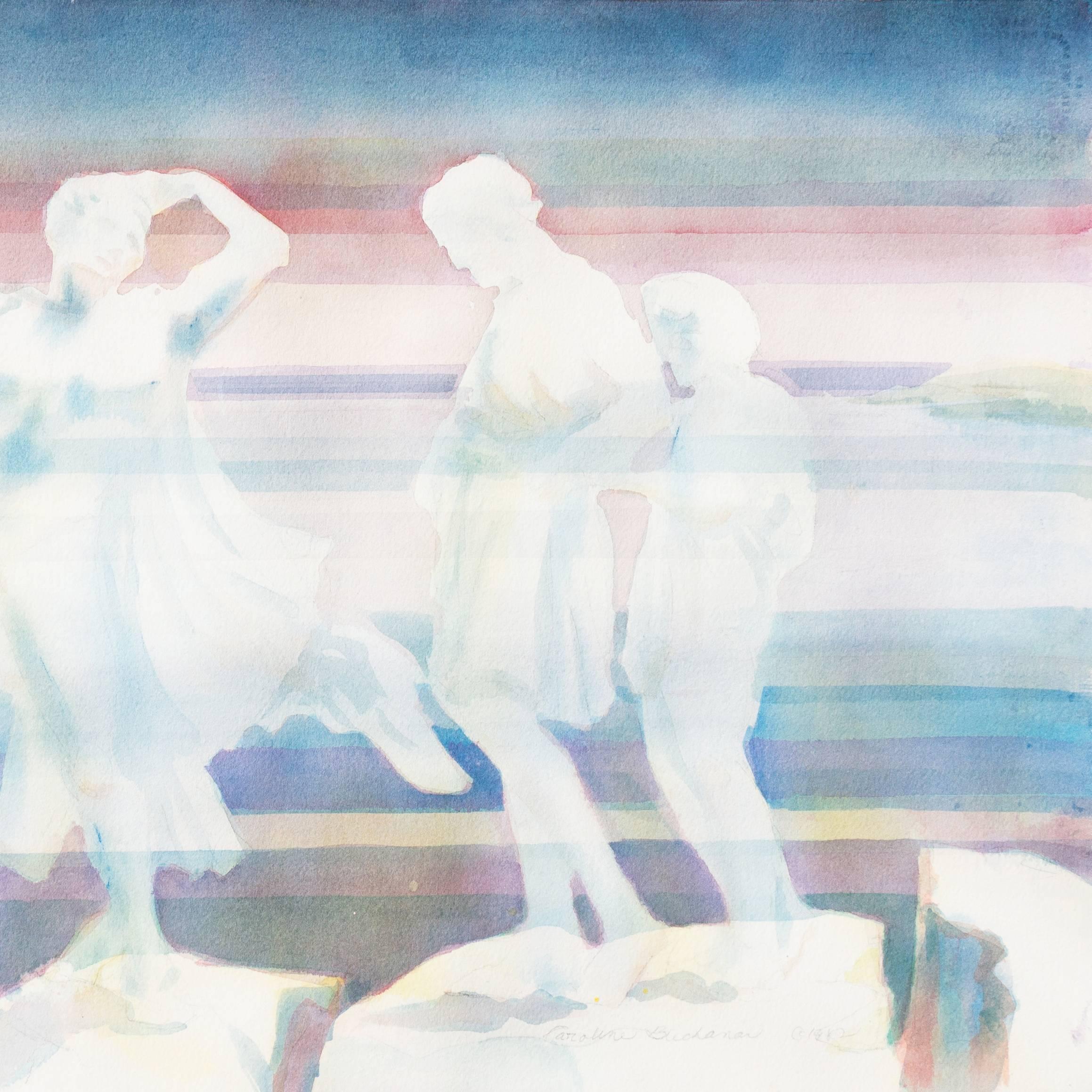'Aegean Dream', Oregon Watercolor Society For Sale 1