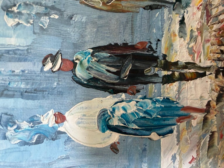 Caroline Burnettt - Listed Artist C.Burnett(IX-XX) oil painting