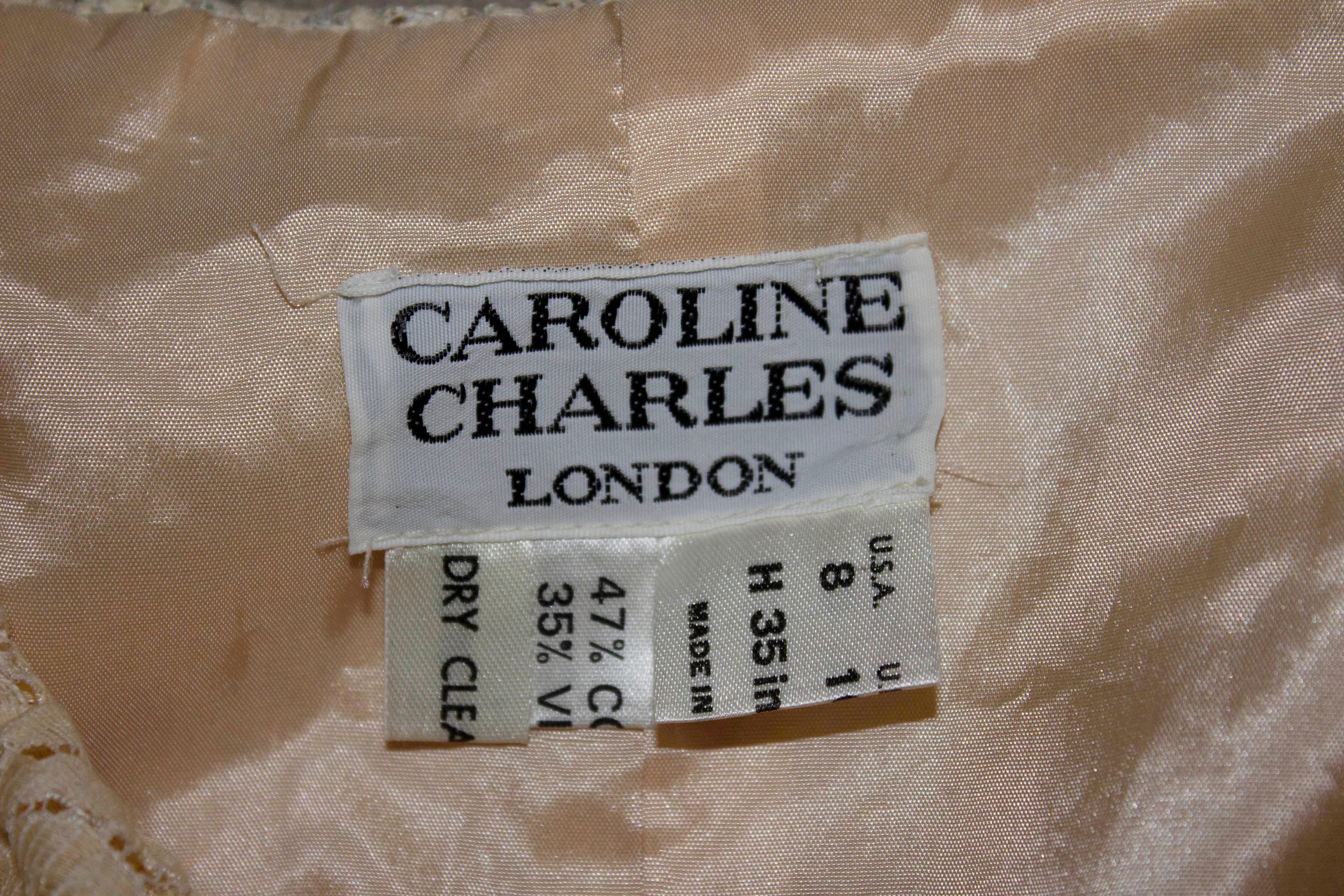 Women's Caroline Charles Lace Frill Top For Sale