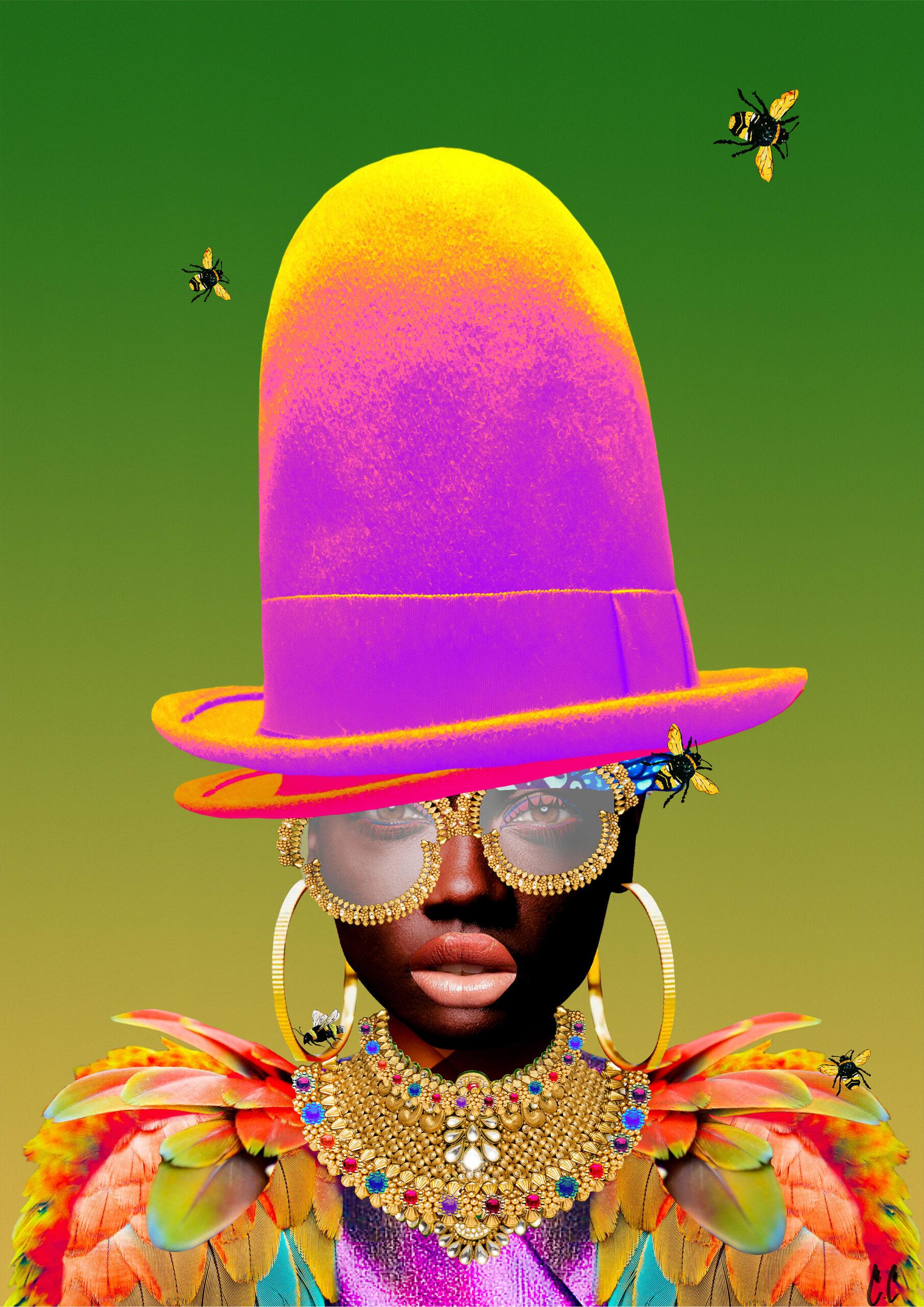 And We Too Will Carry On - Mixed Media Art by Caroline Chinakwe