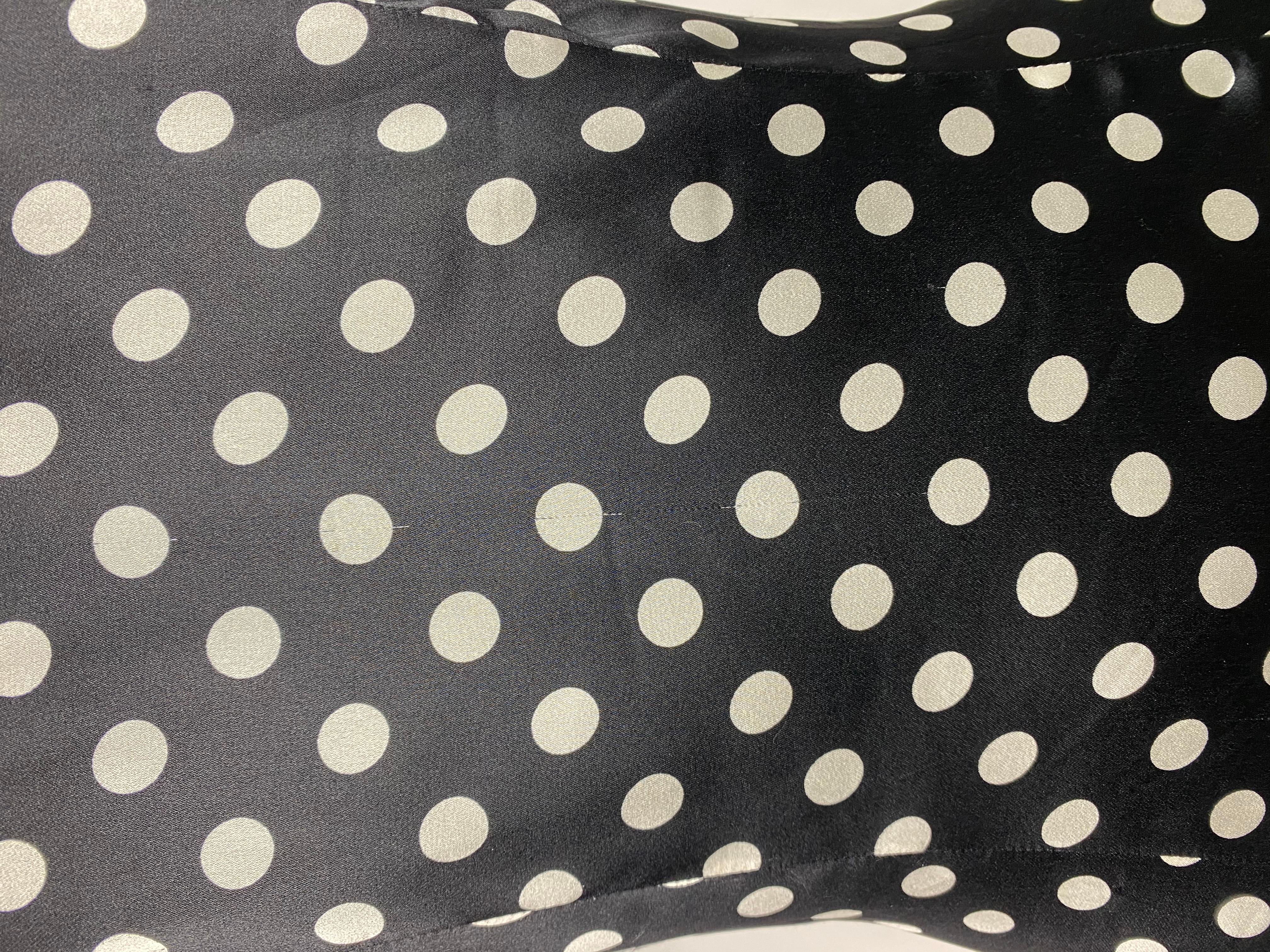 caroline constas polka dot dress